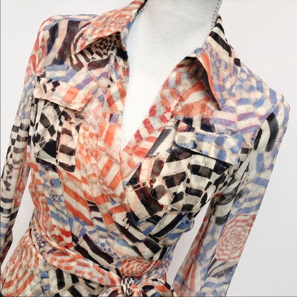 Diane von Furstenberg Wrap Dress + Slip Dress - Picture 9 of 12